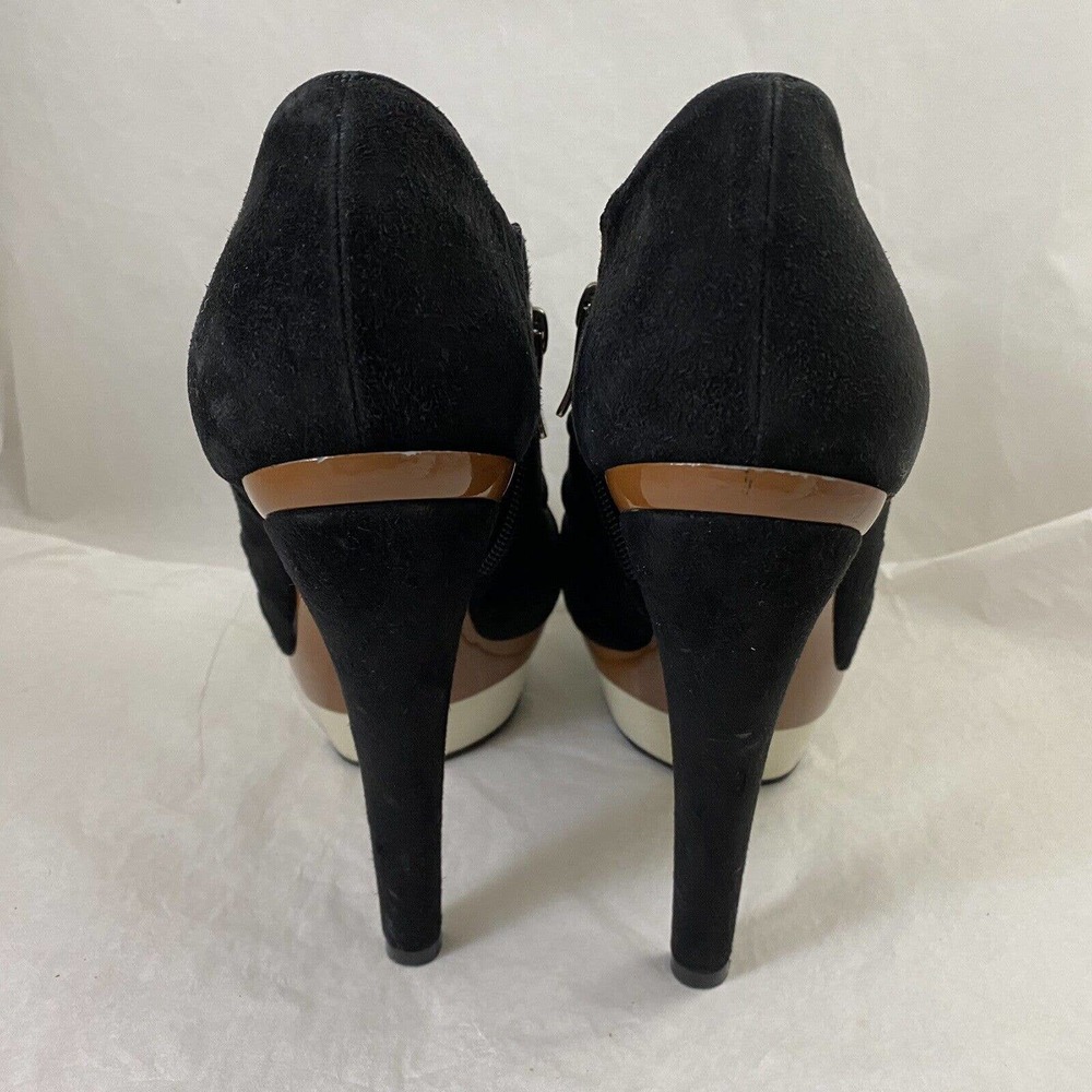 Barbara Bui Platform Pump Boot Bootie Black Platf… - image 7